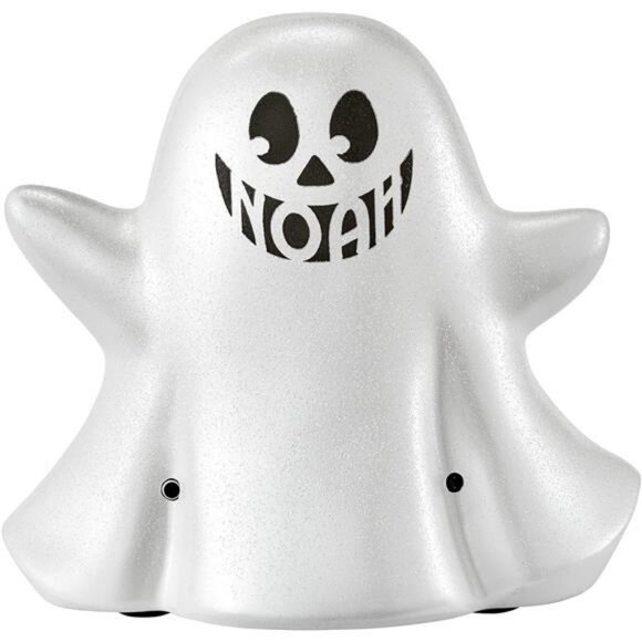 Let's Make Memories Personalized Light-Up Ghost Halloween Decor- Halloween Party - Picture 1 of 6